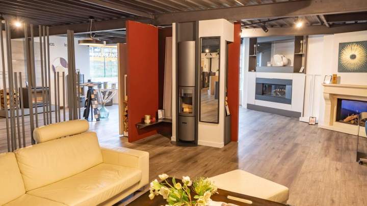 Cheminée rustique Herblay