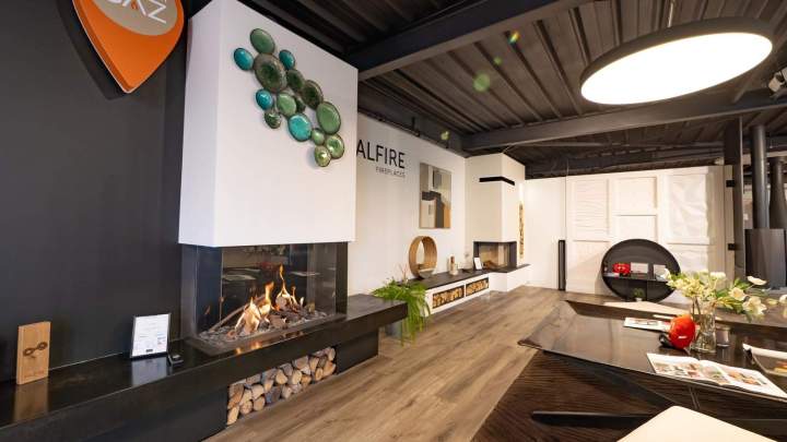 Installation cheminée rustique Herblay