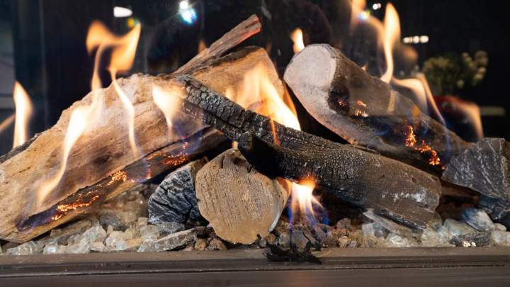 Cheminée rustique Herblay