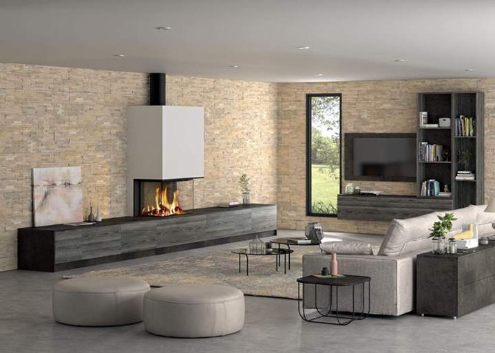 Cheminées contemporaines Herblay