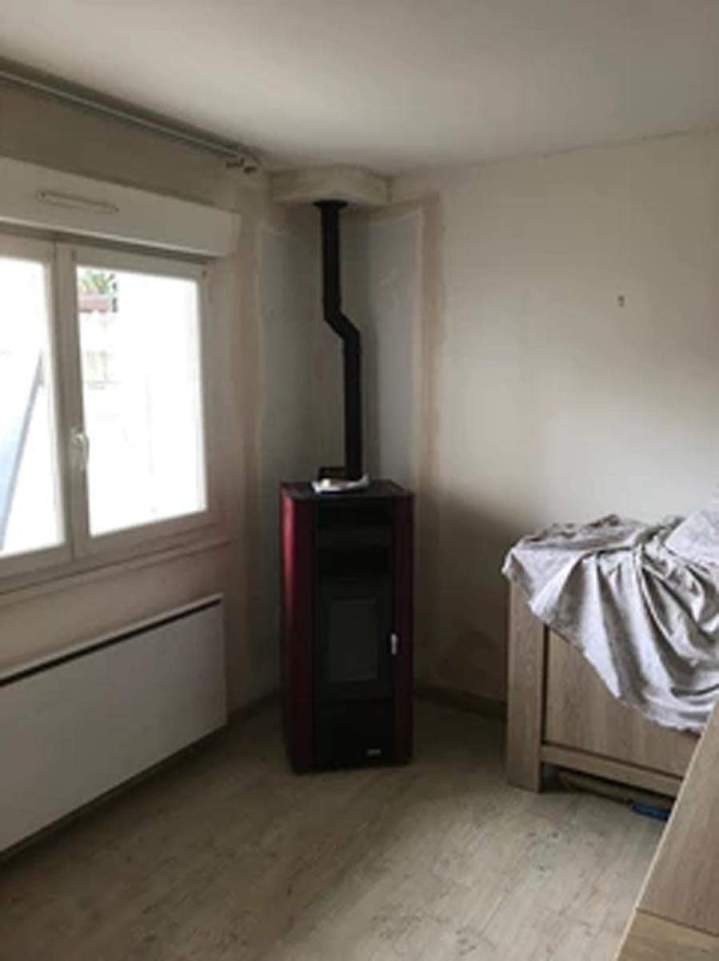 Installation cheminée à bois Herblay