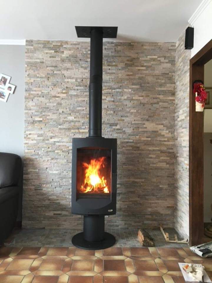 Installation cheminée à éthanol Herblay