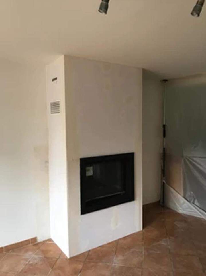 Installation cheminée à foyer fermé Herblay