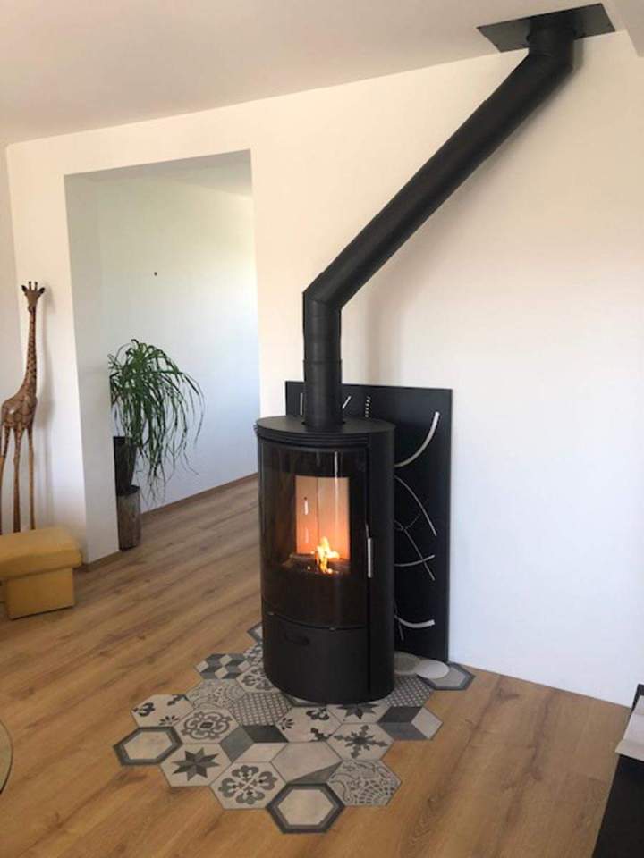 Installation cheminée à foyer ouvert Herblay