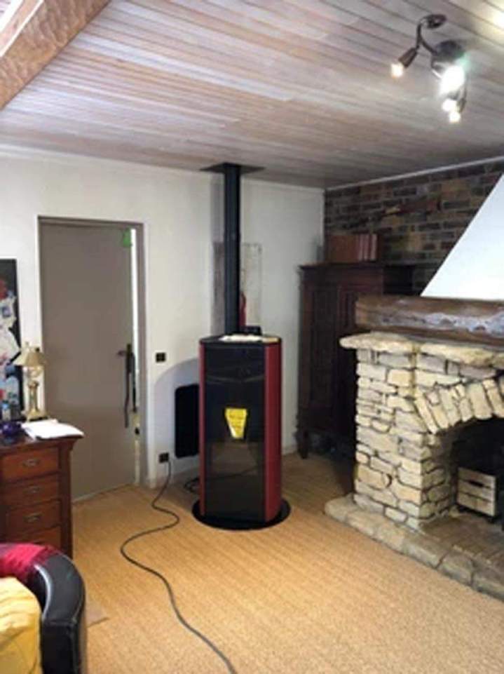 Installation cheminée à foyer ouvert Herblay