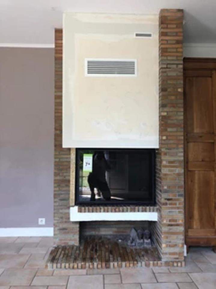 Installation cheminée écologique Herblay