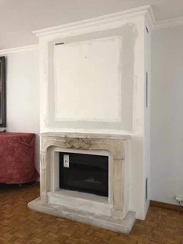 Installation cheminée électrique Herblay