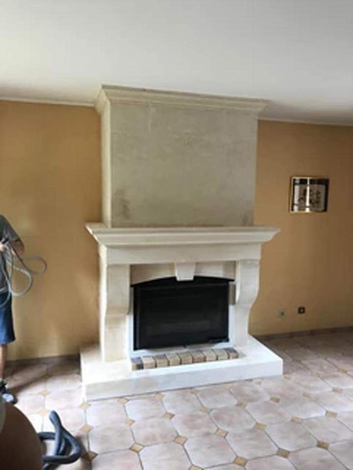 Installation cheminée sur mesure Herblay