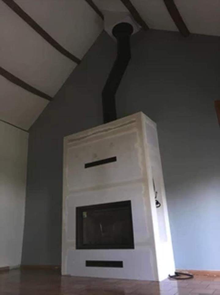 Installation cheminée sur mesure Herblay