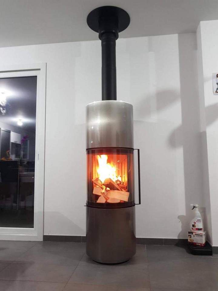 Installation cheminée traditionnelle Herblay