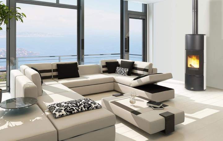 Poêles à bois contemporains Herblay