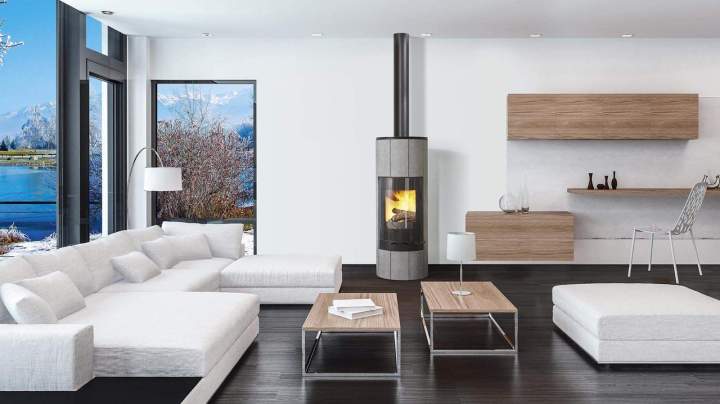 Poêles à bois modernes Herblay